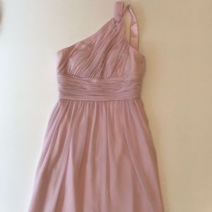 Donna Morgan ‘Rhea’ One-shoulder Chiffon Dress